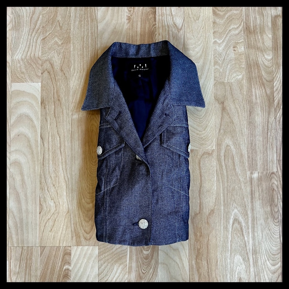 David Meister cropped jacket